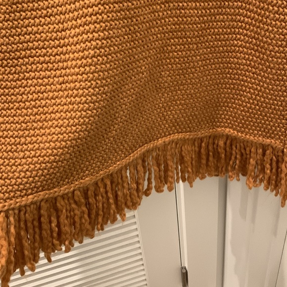 NWT J. Jill saffron cardigan sweater with fringe, size S - Picture 8 of 8